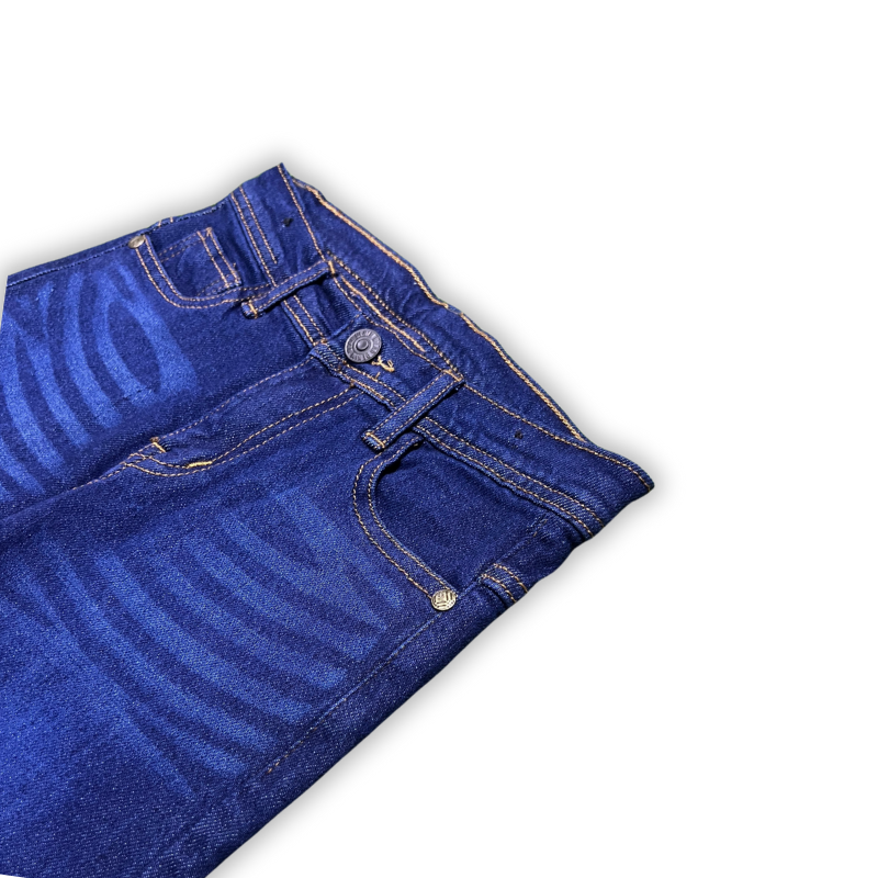 Premium Stretch (Indigo)Navy Denim Jeans for Kids