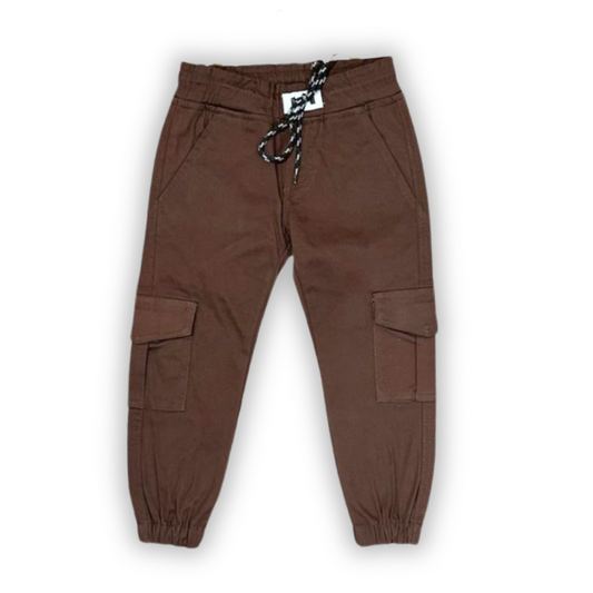 KIDS COTTON CARGO TROUSER/PANT