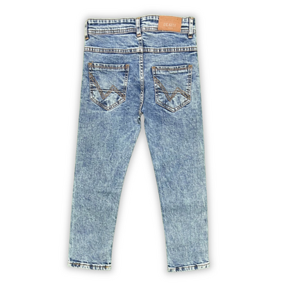 ACID WASH KIDS DENIM JEANS