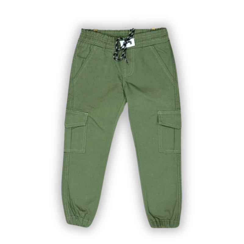 KIDS COTTON CARGO TROUSER/PANT