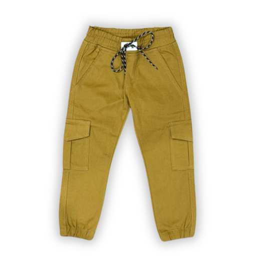 KIDS COTTON CARGO TROUSER/PANT